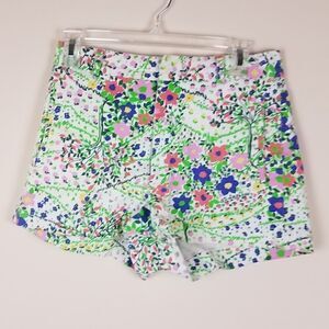 Topshop Floral Shorts Size 4